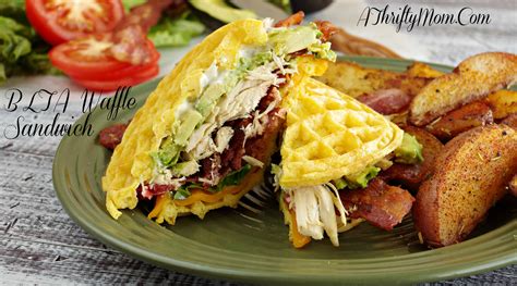 BLTA Waffle Sandwich, Eggo Chief Waffle Officer, Eggo Week Of Waffles ...