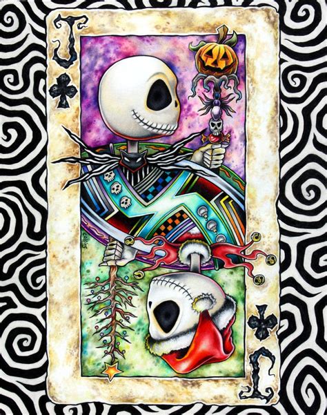 paintings and artwork Jack Skellington nightmare before Christmas ...