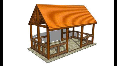 Outdoor Pavilion Plans - YouTube