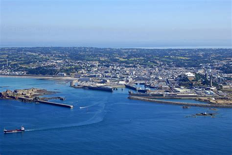 Saint Helier Harbor in Saint Helier, GB, United Kingdom - harbor ...