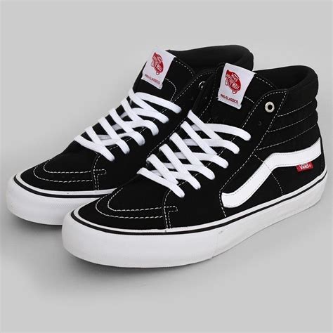 Vans Sk8 Hi Pro Black White New Skate Shoes Free Post Aust High Top ...