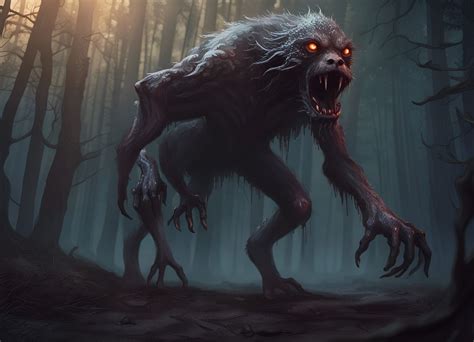 Skinwalker Transformation #1 - AI Generated Artwork - NightCafe Creator