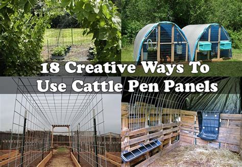 18 Creative Ways To Use Cattle Pen Panels – iSeeiDoiMake