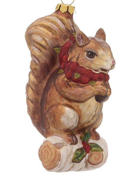 Squirrel Christmas Ornament - Wildlife | ChristmasOrnaments.com