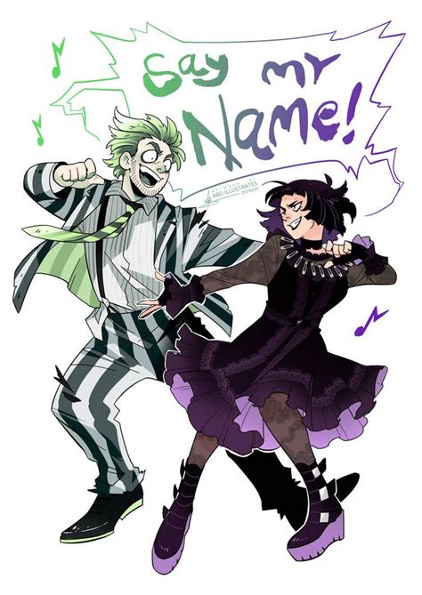 Say My Name [SPEEDPAINT] by ABD-illustrates on DeviantArt | Beetlejuice ...