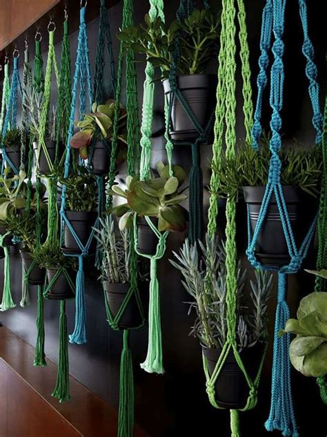 Macrame Plant Hanger Patterns to Embellish Any Rustic or Modern Space