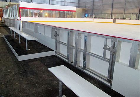 Custom Ice Rinks | Boards