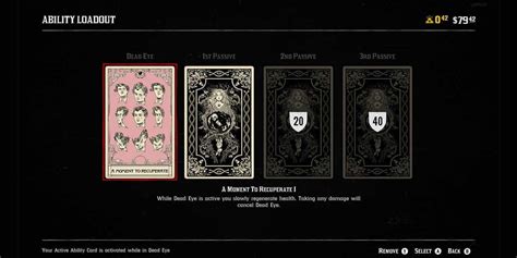 Red Dead Online Ability Cards Guide: Dead Eye & Passive Explained