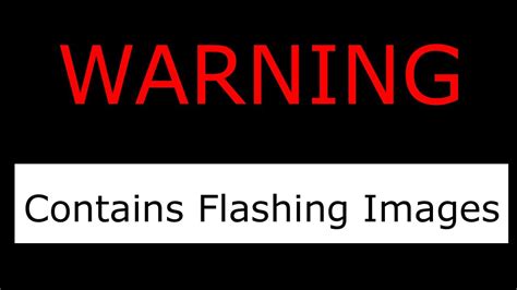 Flashing Images Test | WARNING: Contains Flashing Images - YouTube