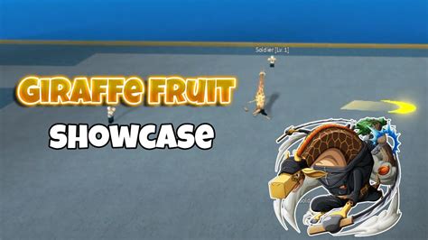 Giraffe Fruit Showcase | King Legacy - YouTube