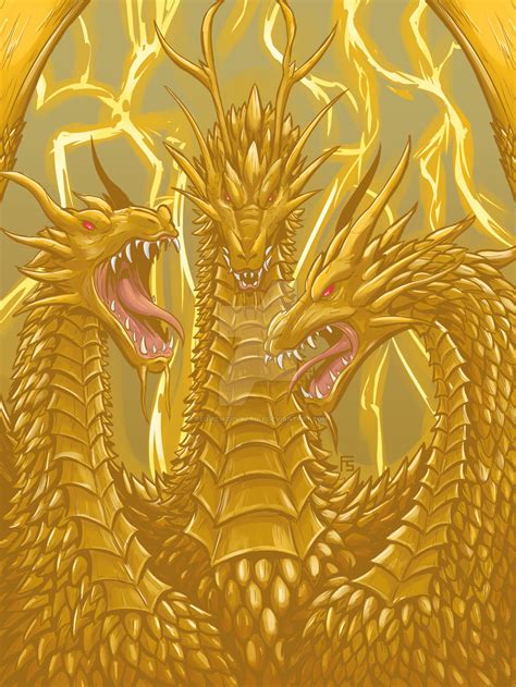 King Ghidorah by Requiem-Delacroix on DeviantArt