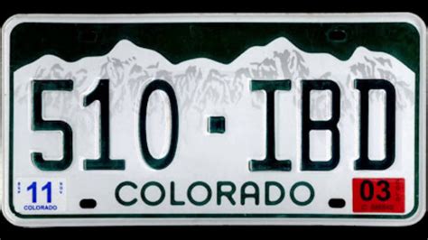 Colorado license plate design history 1975-Present. - YouTube