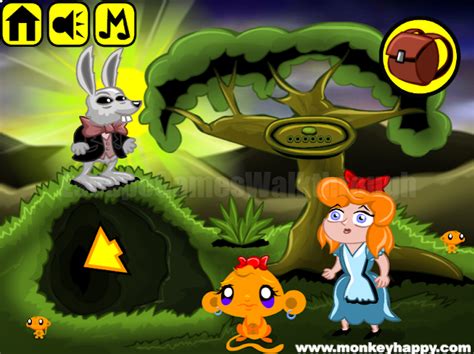 Play PencilKids - Monkey GO Happy Stage 451 - Alice in Hitchhiker's ...