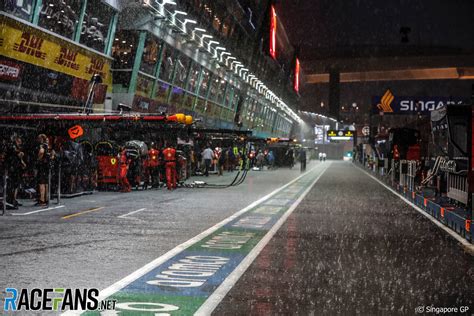 Heavy rain forces one-hour delay to start of Singapore Grand Prix ...