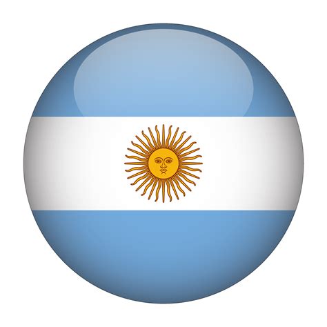 argentinien 3d abgerundete flagge ohne hintergrund 15272195 PNG