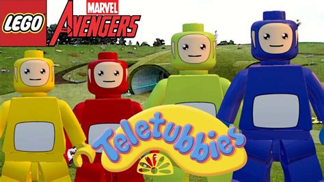 LEGO Marvel Avengers (Vingadores) Teletubbies Pack (MOD BIZARRO) - YouTube