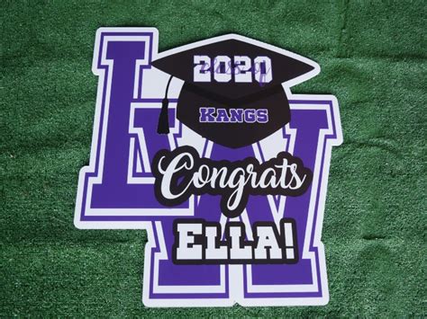 Lake Washington High School Personalized Graduation Sign Class of 2020 ...