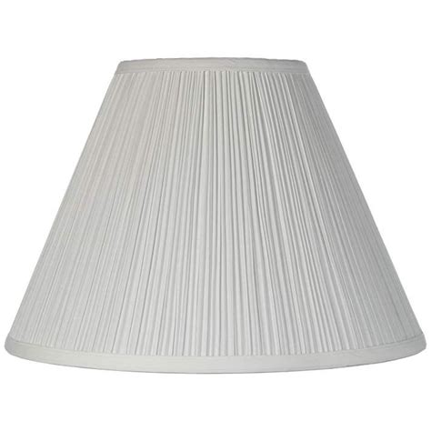 Springcrest White Pleated Lamp Shade 6.5x15x11 (Spider) - #2M863 ...