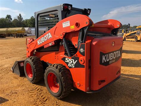 2016 KUBOTA SSV65 SKID STEER LOADER, VIN/SN:11198 - WHEELED, 2 SPEED ...