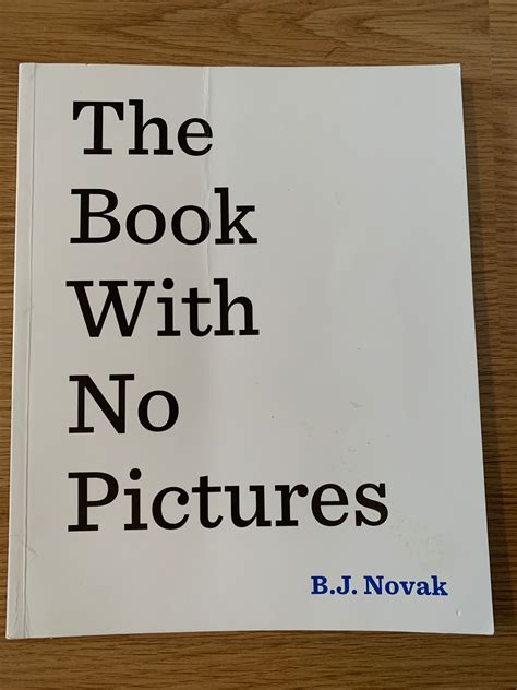 ‘The Book with No Pictures’ by B.J.Novak ⭐️⭐️⭐️⭐️⭐️🏆 – We Love Picture ...