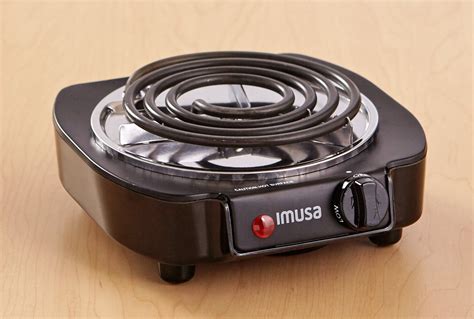 Single Burner Electric Stove Portable Travel Compact Small Hot Plate ...