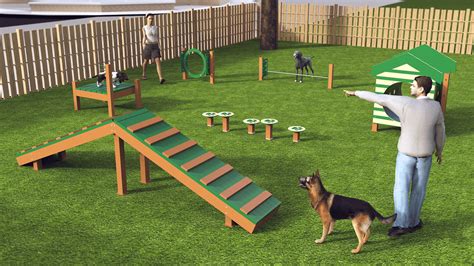 Recycled Intermediate Agility Course - Adventure Playground