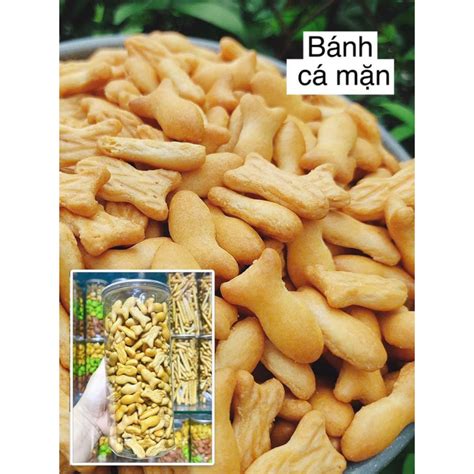 Bánh quy cá mặn ngọt thơm ngon | Shopee Việt Nam