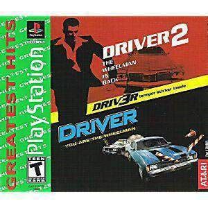 Driver - PS1 Game - Retro vGames