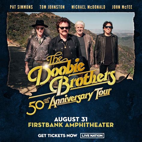 The Doobie Brothers 50th Anniversary Tour