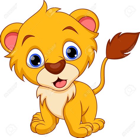 Baby Lion Clip Art - ClipArt Best