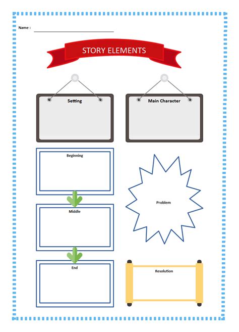 Free Editable Story Elements Graphic Organizer Examples | EdrawMax Online