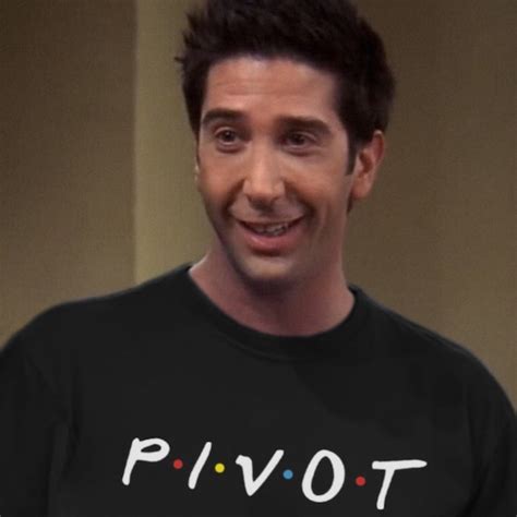 Friends Ross Geller PIVOT Unisex T-shirt | Etsy