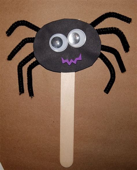 Spider puppet | Arts & Crafts Ideas | Pinterest