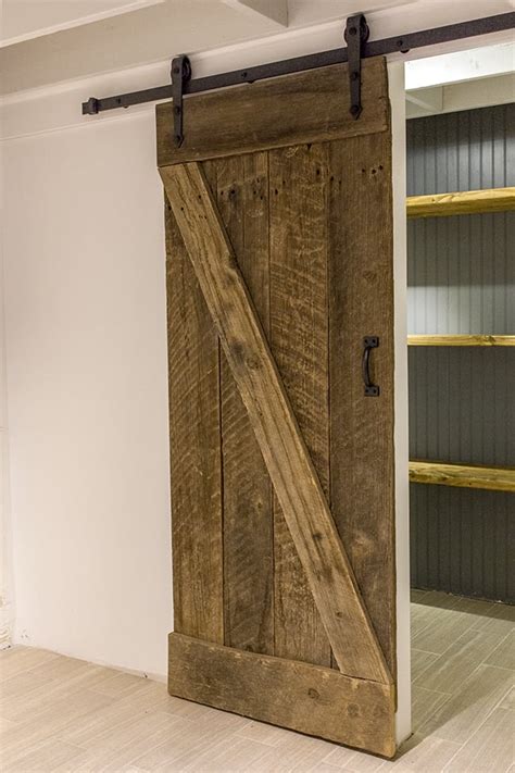 Remodelaholic | 35 DIY Barn Doors + Rolling Door Hardware Ideas