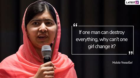 Malala Day 2019: Malala Yousafzai Quotes on Education to Inspire ...