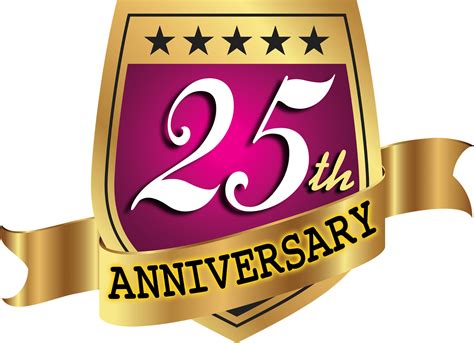 Marriage 25th Wedding Anniversary Logo Png Wedding Ideas | Images and ...