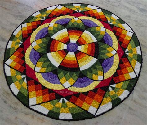 Onam Pookalam Competition 3