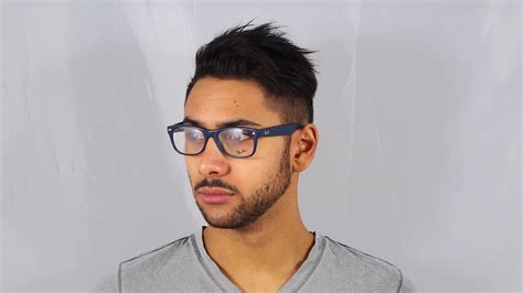 Lunettes de vue Ray-Ban RX5228 RB5228 5583 53-17 Bleu | Prix 77,95 ...