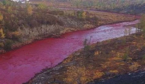 River in Russia Flows Blood Red | OutdoorHub