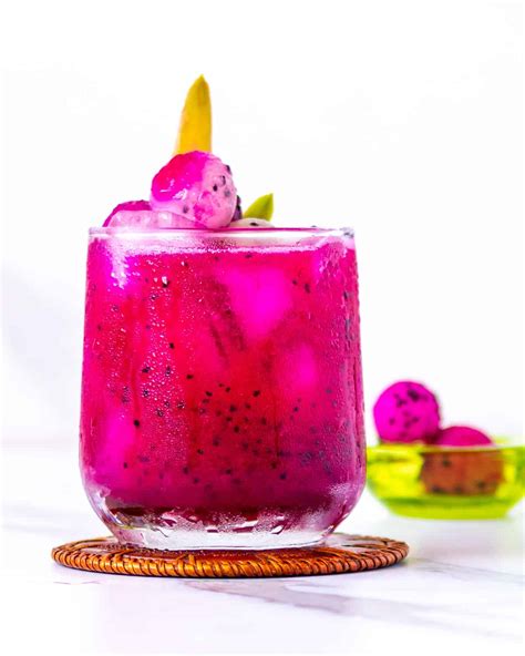 Dragon Fruit Juice Recipe - Poppys Wild Kitchen