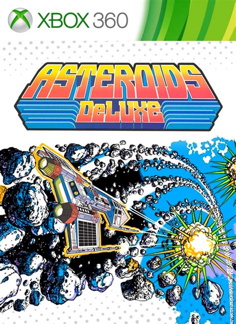 Asteroids & Deluxe (2007) box cover art - MobyGames