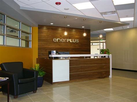 Enerplus | Reception area furniture, Hospital interior design, Office ...