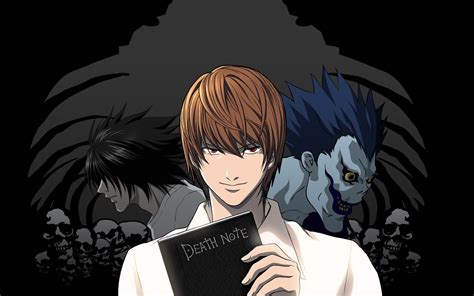 death, Note, Ryuk, Yagami, Light, L, Lawliet