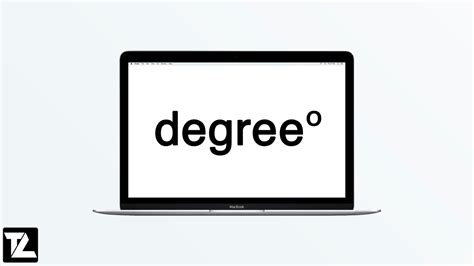 How to type degree° symbol on Mac (macOS) - Quick Methods