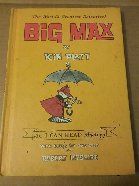 Childrens Book Big Max I Can Read Mystery Worlds Greatest Detective Kin ...