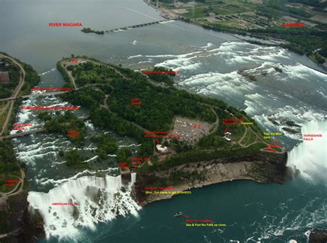 Niagara Falls Map - Niagara Falls New York USA • mappery