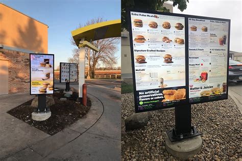 McDonald's Outdoor Menu Boards - National Brand Implementation & Sign ...