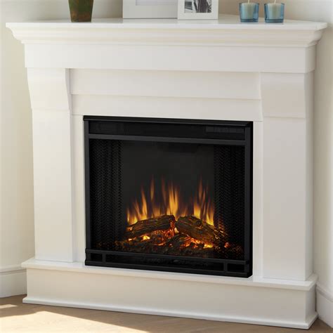 Real Flame Chateau Corner Electric Fireplace & Reviews | Wayfair