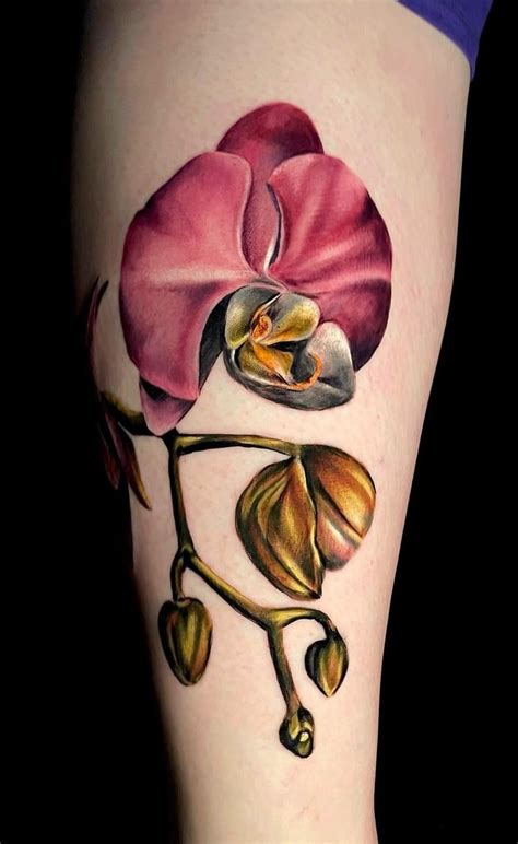 Orchid Tattoo Design - Design Talk