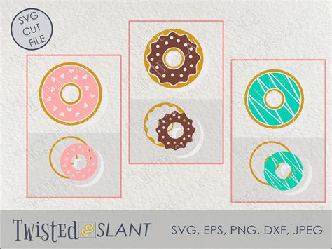 Donut Svg Bundle Donut Clipart Doughnut Svg Donut Png - Etsy